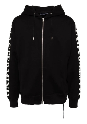 Mastermind World logo print hoodie - Black