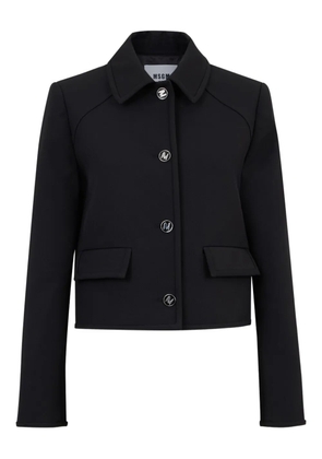 MSGM button-fastening jacket - Black