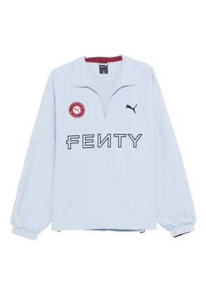 PUMA logo-appliqué sweatshirt - Blue