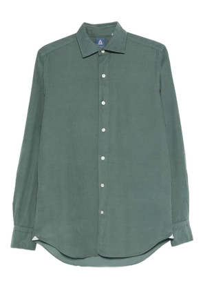Finamore 1925 Napoli corduroy buttoned shirt - Green