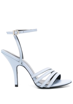 Patrizia Pepe 60mm leather sandals - Blue