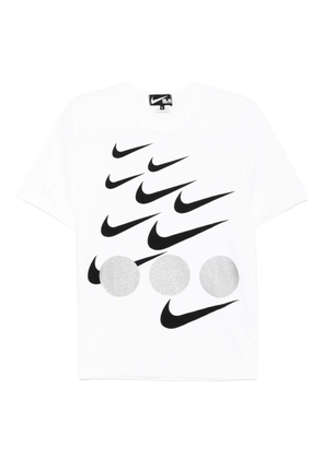 Black Comme Des Garçons x Nike cotton T-shirt - White