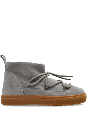 Inuikii lace-up suede boots - Grey