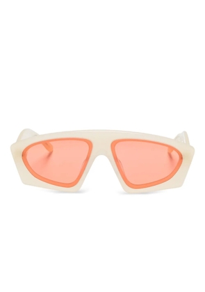 Henrik Vibskov geometric-frame sunglasses - Neutrals