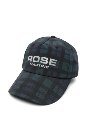 Martine Rose logo-print baseball cap - Black