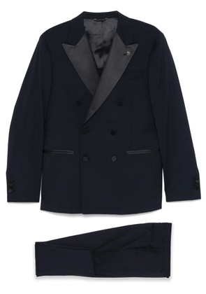 Manuel Ritz double-breasted suit - Blue