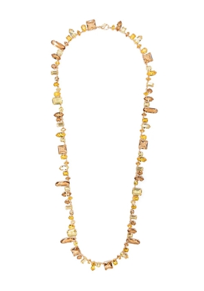 Swarovski crystal-embellished necklace - Gold