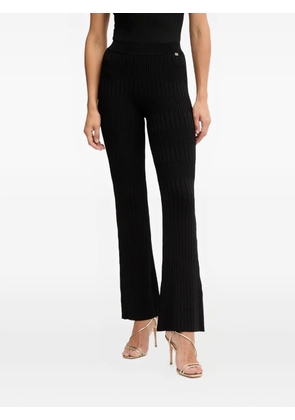 MARCIANO by GUESS Janet ribbed logo trousers - Black