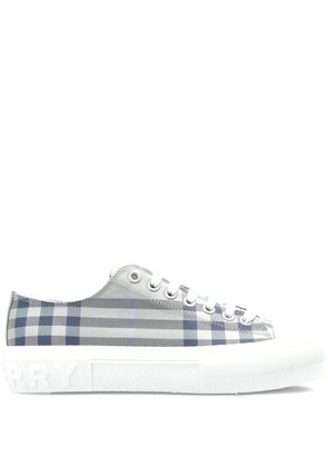 Burberry checked sneakers - Grey