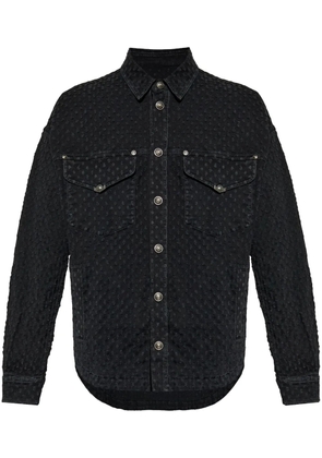 Versace Jeans Couture denim shirt jacket - Black
