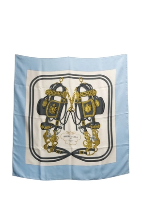 Hermès Pre-Owned 1957 Brides de Gala silk scarf - White
