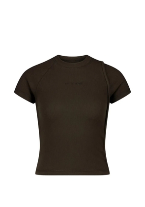 Ottolinger crew-neck T-shirt - Brown