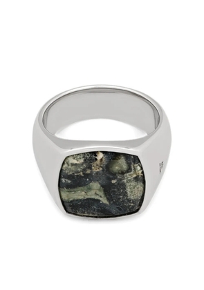 Tom Wood cushion-cut kambaba ring - Black