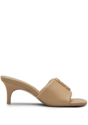 Marc Jacobs The Leather J Marc 65mm sandals - Neutrals