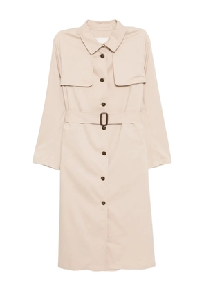 To b. by agnès b. belted-waist trenchcoat - Neutrals
