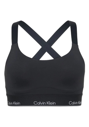 Calvin Klein crossover spors bra - Black