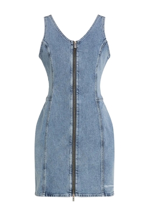 Karl Lagerfeld Jeans cotton mini dress - Blue