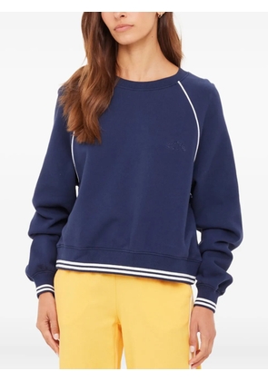 The Upside Astra Paloma crew-neck stripe-trim sweatshirt - Blue