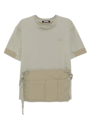 Spoonyard detachable layered T-shirt - Green