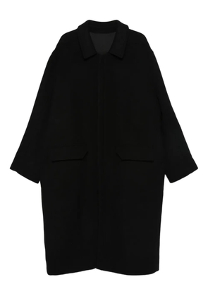 Rick Owens single-breasted coat - Black