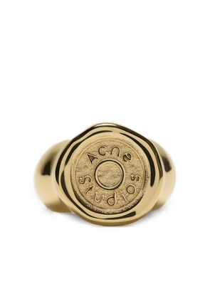 Acne Studios logo ring - Gold