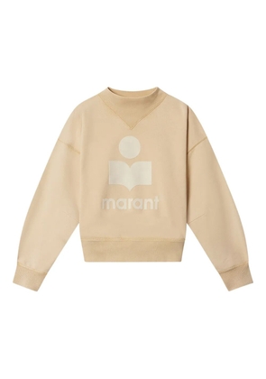MARANT ÉTOILE Moby logo sweatshirt - Neutrals
