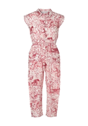 Christian Dior Pre-Owned 2020s patterned jumpsuit - White