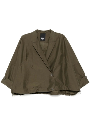 GDeL by gaze de lin wide jacket - Green