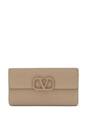 Valentino Garavani VLogo Signature strap wallet - Brown