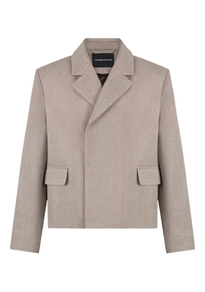 Manière De Voir Hector double-breasted blazer - Neutrals