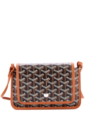 Goyard Pre-Owned Plumet Clutch Wallet Coated Canvas crossbody bag - Brown