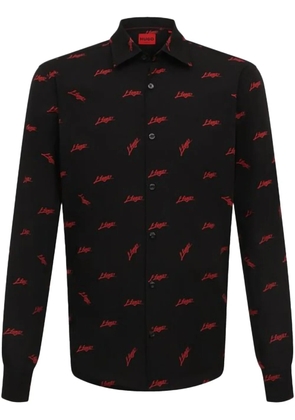 HUGO Ermo shirt - Black