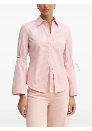 PINKO pinstriped tie-cuff shirt