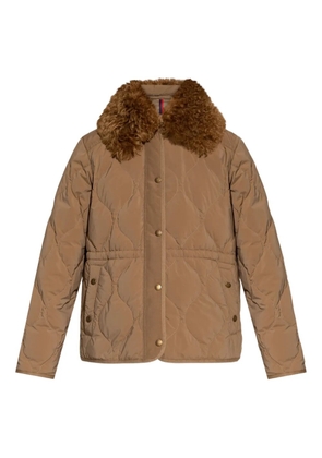 Moncler Quintin quilted jacket - Neutrals