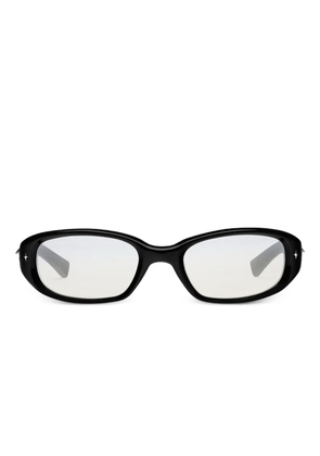 Gentle Monster Kafka 01 star-embellished glasses - Black