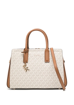 Michael Kors logo print tote bag - Brown
