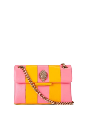 Kurt Geiger London mini Kensington striped crossbody bag - Pink