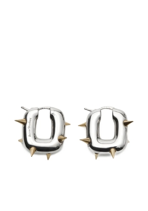 Acne Studios spiked earrings - Silver