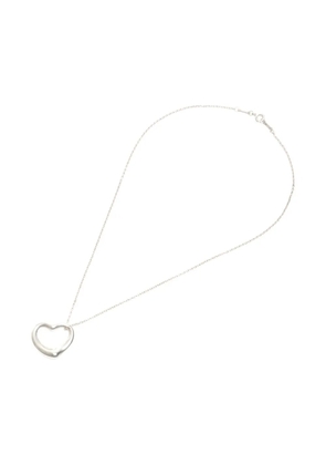 Tiffany & Co. Pre-Owned 2000-2020 open heart necklace - Silver