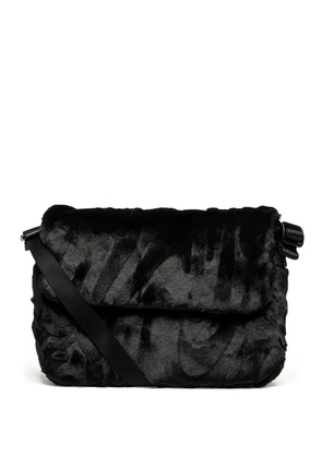 Nike Futura 365 faux-fur crossbody bag - Black