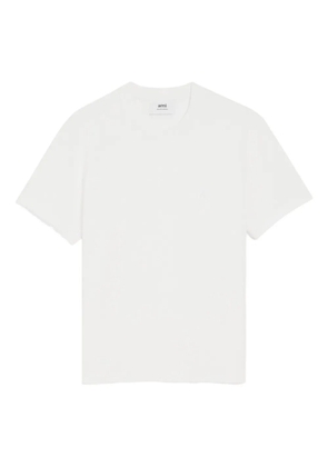 AMI Paris Ami de Coeur-motif organic cotton T-shirt - White
