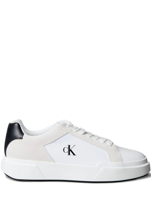 Calvin Klein Jeans logo sneakers - White