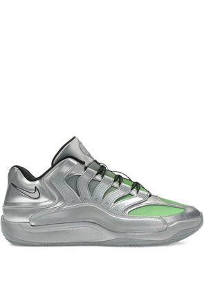 Nike KD18 metallic-effect sneakers - Grey