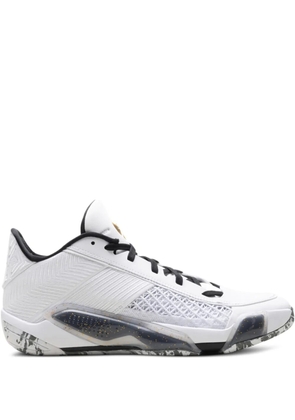 Jordan 38 Low 'White/ Metallic Gold/ Black' sneakers