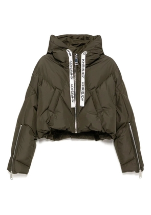 Khrisjoy Khris cropped iconic jacket - Green