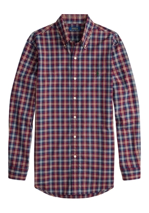Polo Ralph Lauren long sleeve plaid shirt - Red