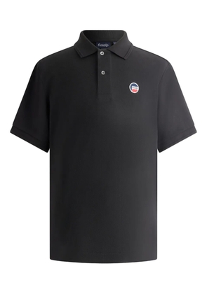 Fusalp pique-cotton polo shirt - Black