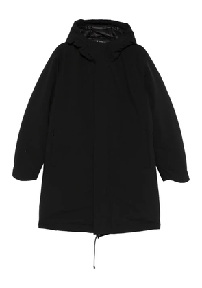 MACRON hooded coat - Black