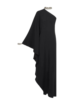Taller Marmo Bolkan Crystal one-shoulder midi dress - Black