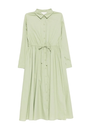 To b. by agnès b. drawstring shirt dress - Green